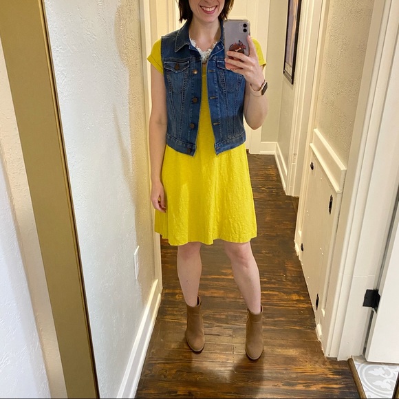 New, Loft, sleeveless denim vest! - Picture 3 of 9